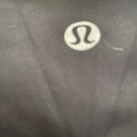 Lululemon Cropped Leggings High-Rise Four-Way Stretch Mesh Venting Black W US 4 - Picture 6 of 7